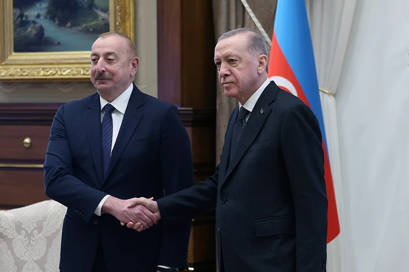 Cumhurbaşkanı Erdoğan ve İlham Aliyev ortak toplantı düzenliyor - 2. Resim