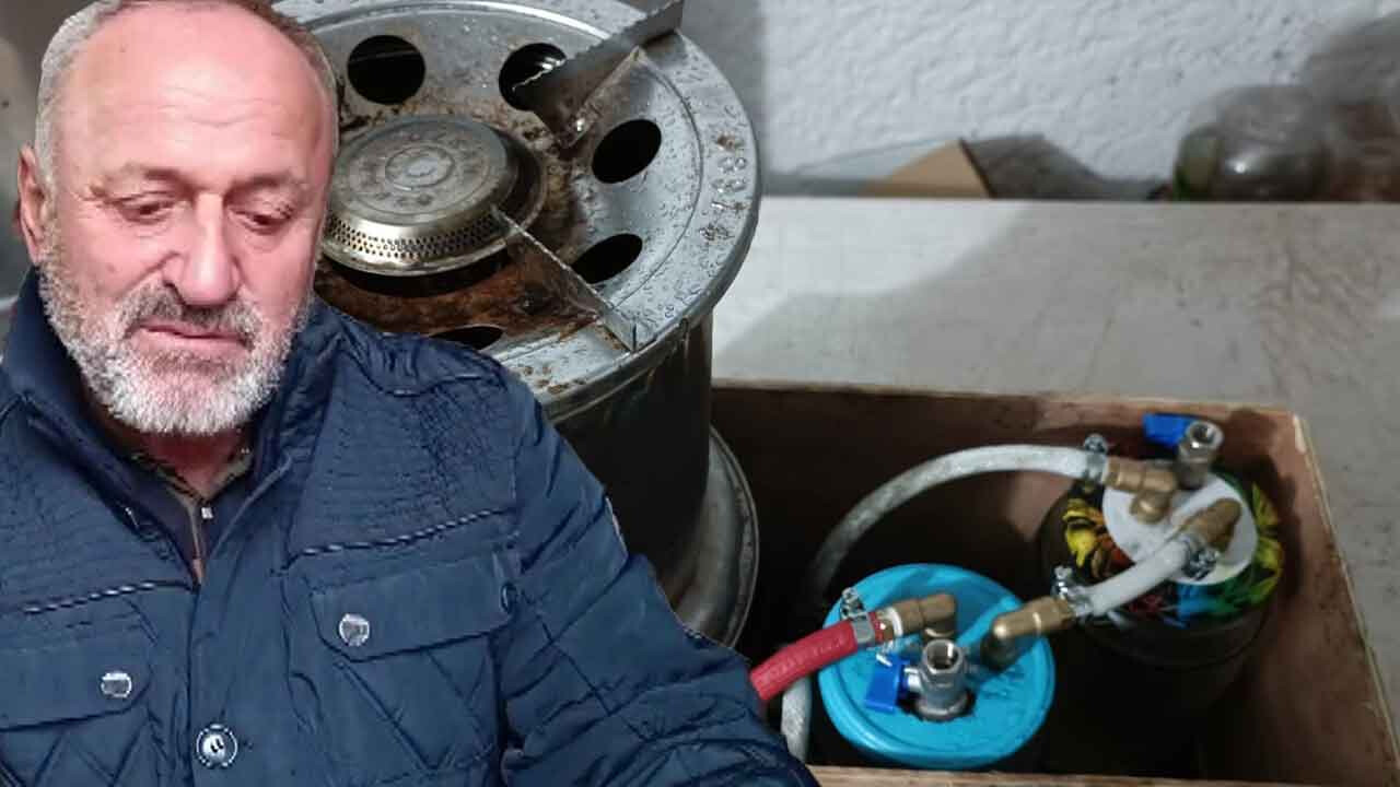 İki emekli vatandaş bir litre benzinden 300 litre gaz üretti: Bir ay gidiyor!