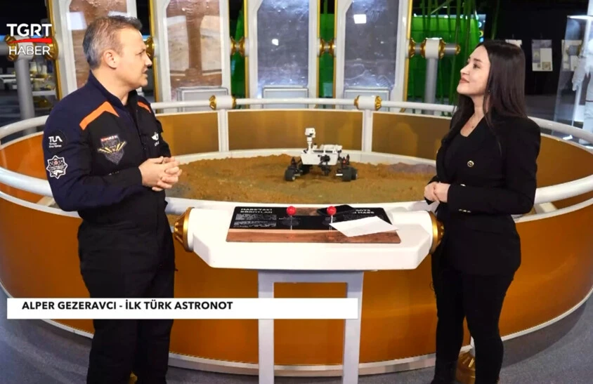 İlk Türk astronot Alper Gezeravcı TGRT Haber'de... Yeni hedeflerini anlattı: Bu daha başlangıç - 1. Resim