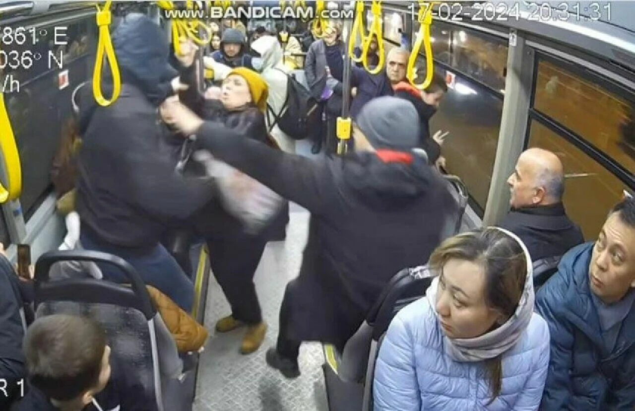 Otobüste kadına yumruk atan şahıs hakkında flaş karar! - 1. Resim