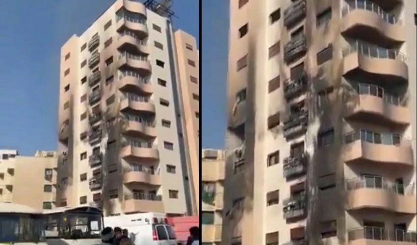 Suriye'nin başkenti Şam İsrail'in bombardımanı altında!
