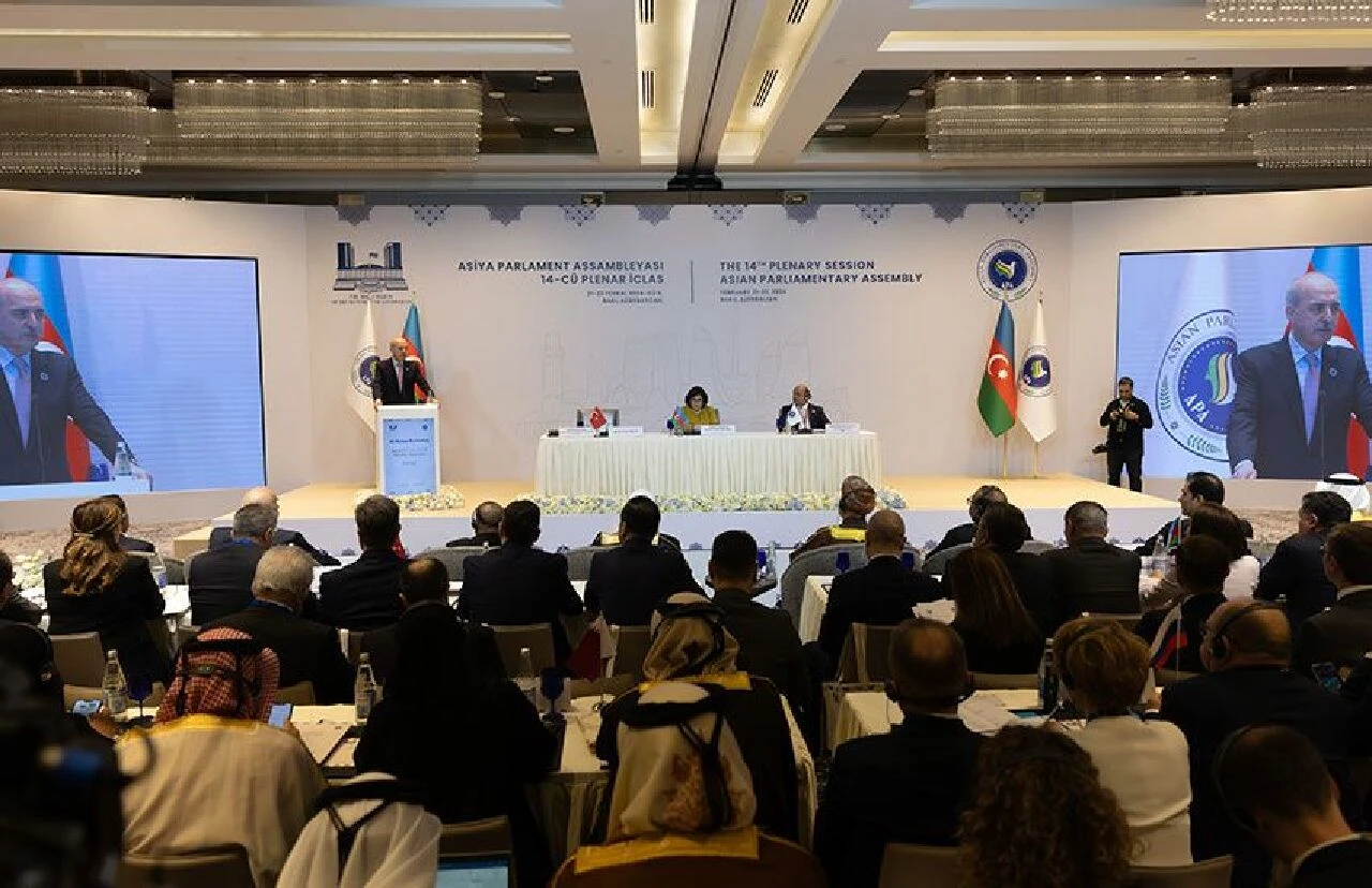 Kurtulmuş, APA 14’üncü Genel Kurulu’nda konuştu: Büyük insanlık suçunu önleyelim