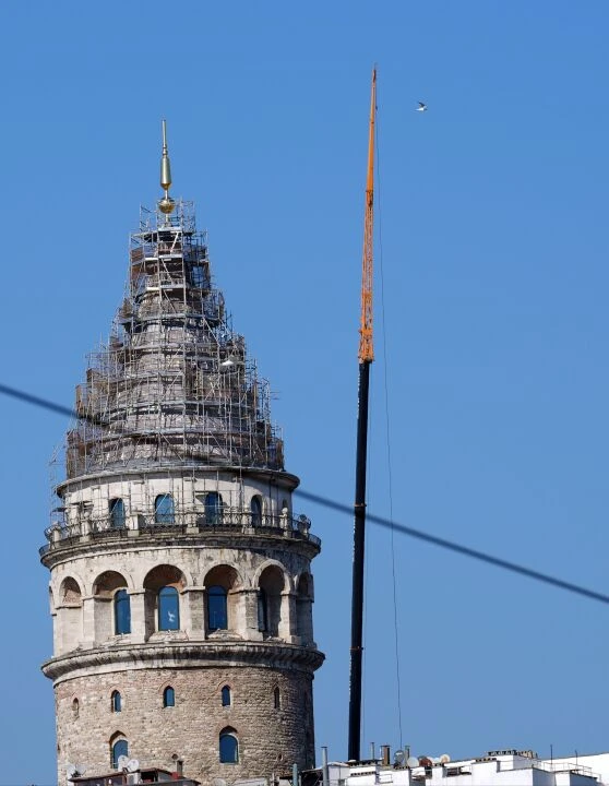 Galata Kulesi ziyarete kapatıldı! 400'e yakın göçmen kuş yuvası için açıklama yapıldı - 1. Resim