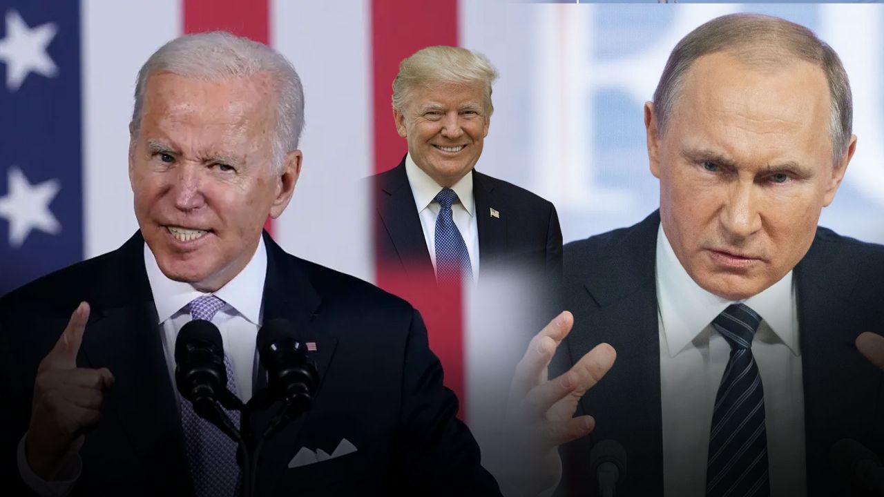 Putin Biden&#039;ı küfrettiğine pişman etti! Trump&#039;ın keyfi yerinde