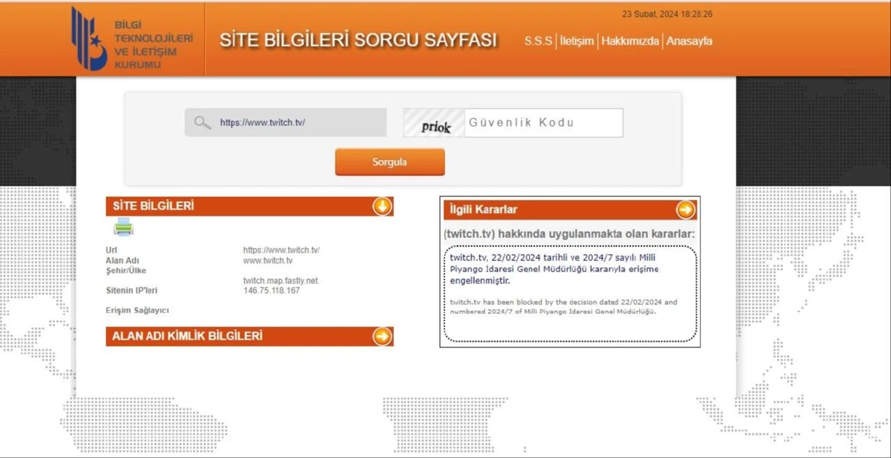 Son dakika! Twitch'e erişim engeli getirildi