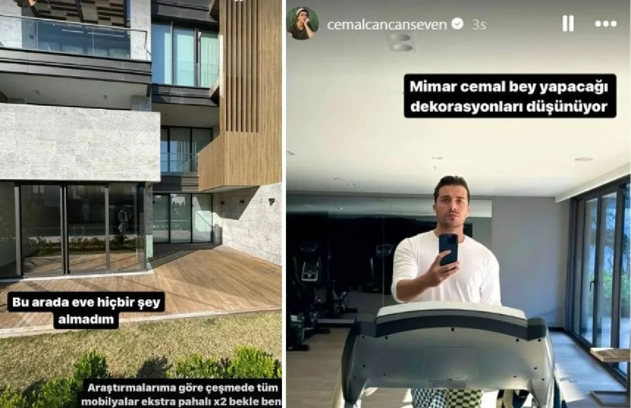 Survivor yarışmasıyla ünlenen Cemal Can Canseven’in lüks evi gündem oldu