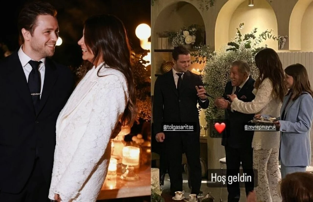 Ünlü oyuncu Tolga Sarıtaş nişanlandı, kahvesini içerken söylediği sözler mest etti - 1. Resim