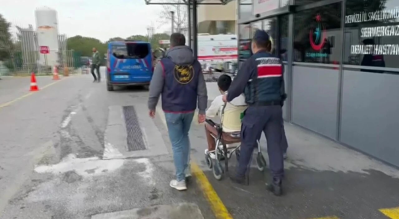 5. kattan sarkıttığı çarşafla kaçmaya çalıştı! Sonu hastanede bitti