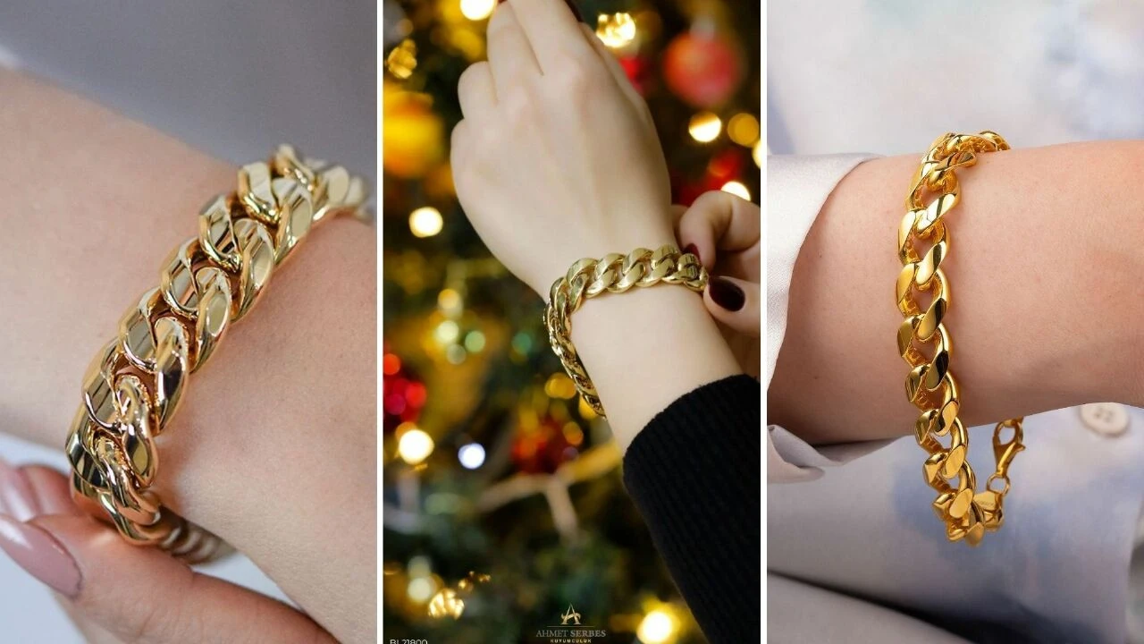 Altın fiyatları rekora koşuyor! 2024 gelinlerinin radarlarında Trabzon kelepçesi yerine Gurmet bilezikler var - 2. Resim