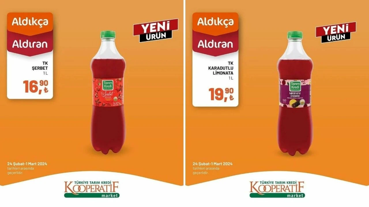 Cumhurbaşkanı Erdoğan'ın fiyatları indirin demişti! Tarım Kredi Kooperatif Marketlerde Ramazan fırsatlarında 24 Şubat-1 Mart dana kıyma 138 TL
