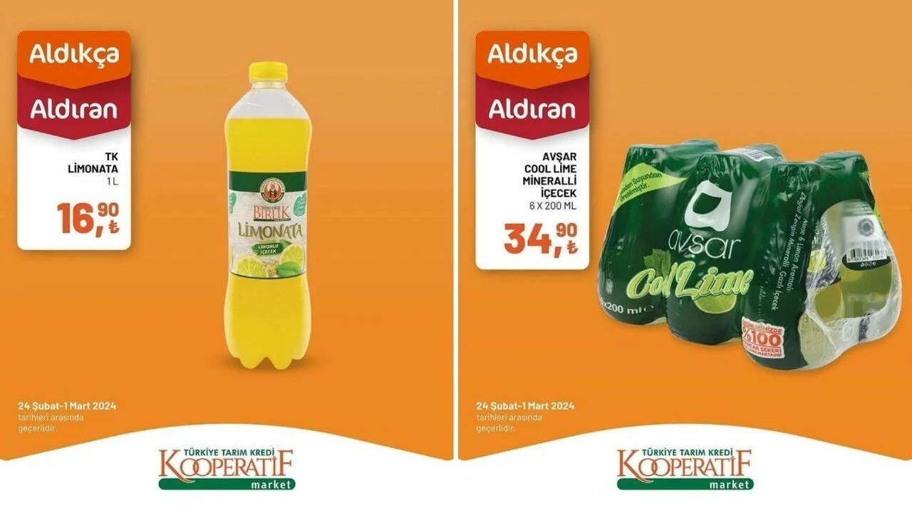 Cumhurbaşkanı Erdoğan'ın fiyatları indirin demişti! Tarım Kredi Kooperatif Marketlerde Ramazan fırsatlarında 24 Şubat-1 Mart dana kıyma 138 TL