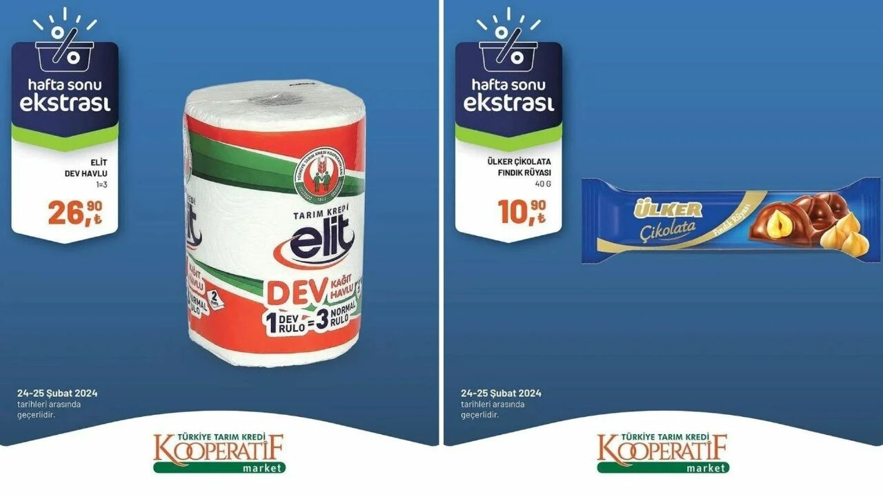 Cumhurbaşkanı Erdoğan'ın fiyatları indirin demişti! Tarım Kredi Kooperatif Marketlerde Ramazan fırsatlarında 24 Şubat-1 Mart dana kıyma 138 TL