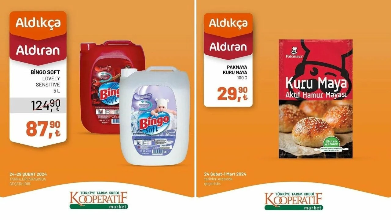 Cumhurbaşkanı Erdoğan'ın fiyatları indirin demişti! Tarım Kredi Kooperatif Marketlerde Ramazan fırsatlarında 24 Şubat-1 Mart dana kıyma 138 TL