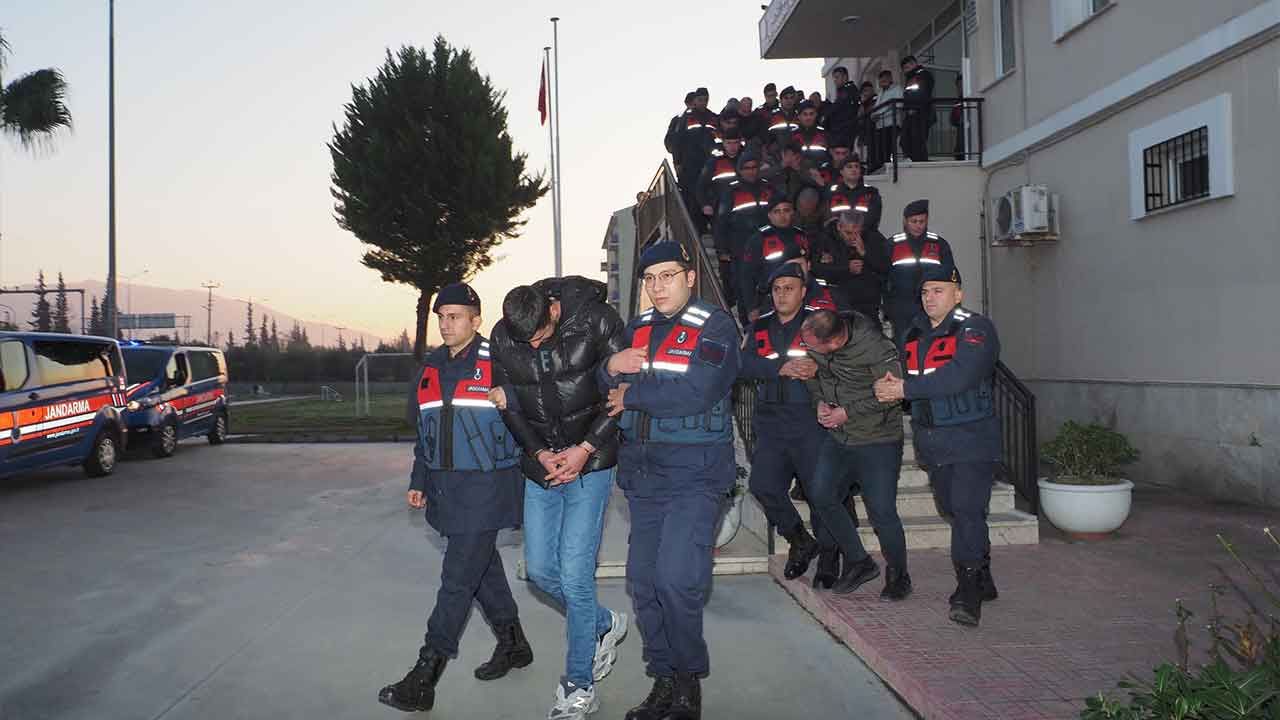 Kafes-45 operasyonu kapsamında 25 kişi tutuklandı