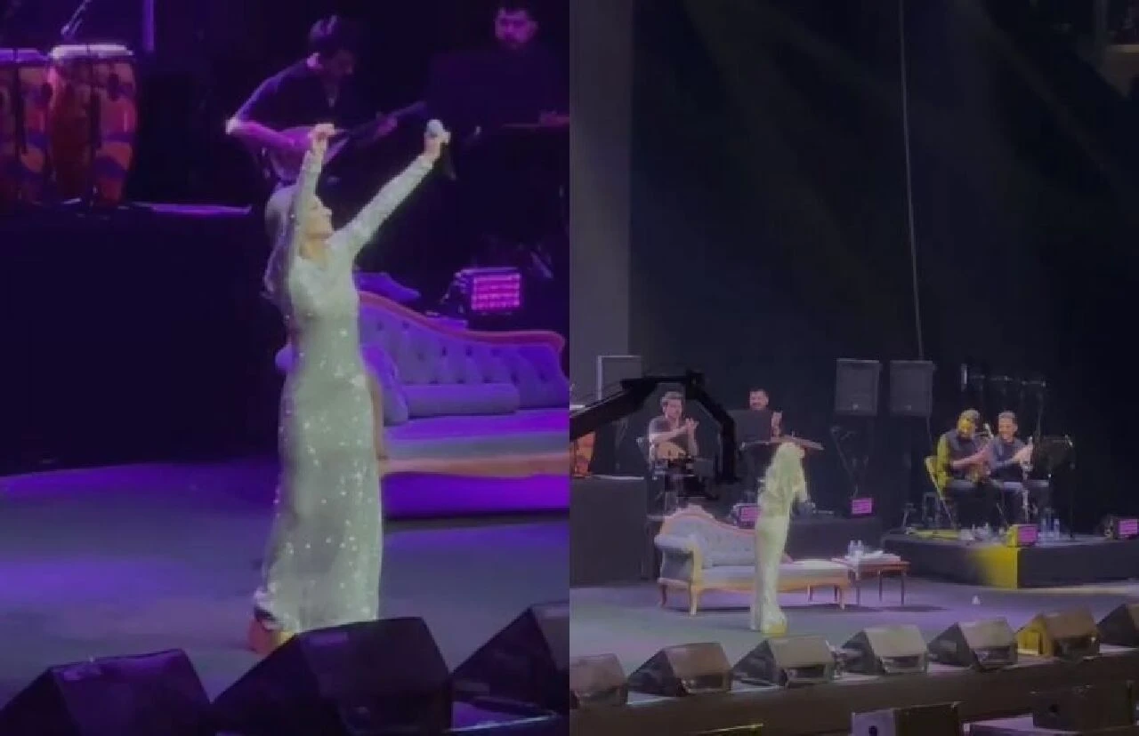 Sahneye perukla çıkan Yıldız Tilbe sadece 5 dakika dayanabildi! Sahnedeki diyaloğu kahkahaya boğdu