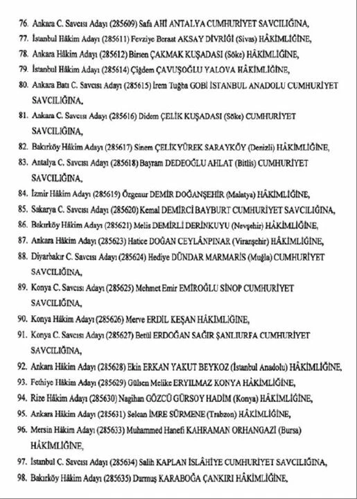 Son dakika: HSK atama kararları Resmi Gazete'de yayımlandı - 5. Resim