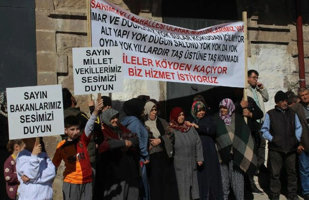 2 bin 500 nüfuslu mahalle sakinleri boykot kararı aldı - 1. Resim