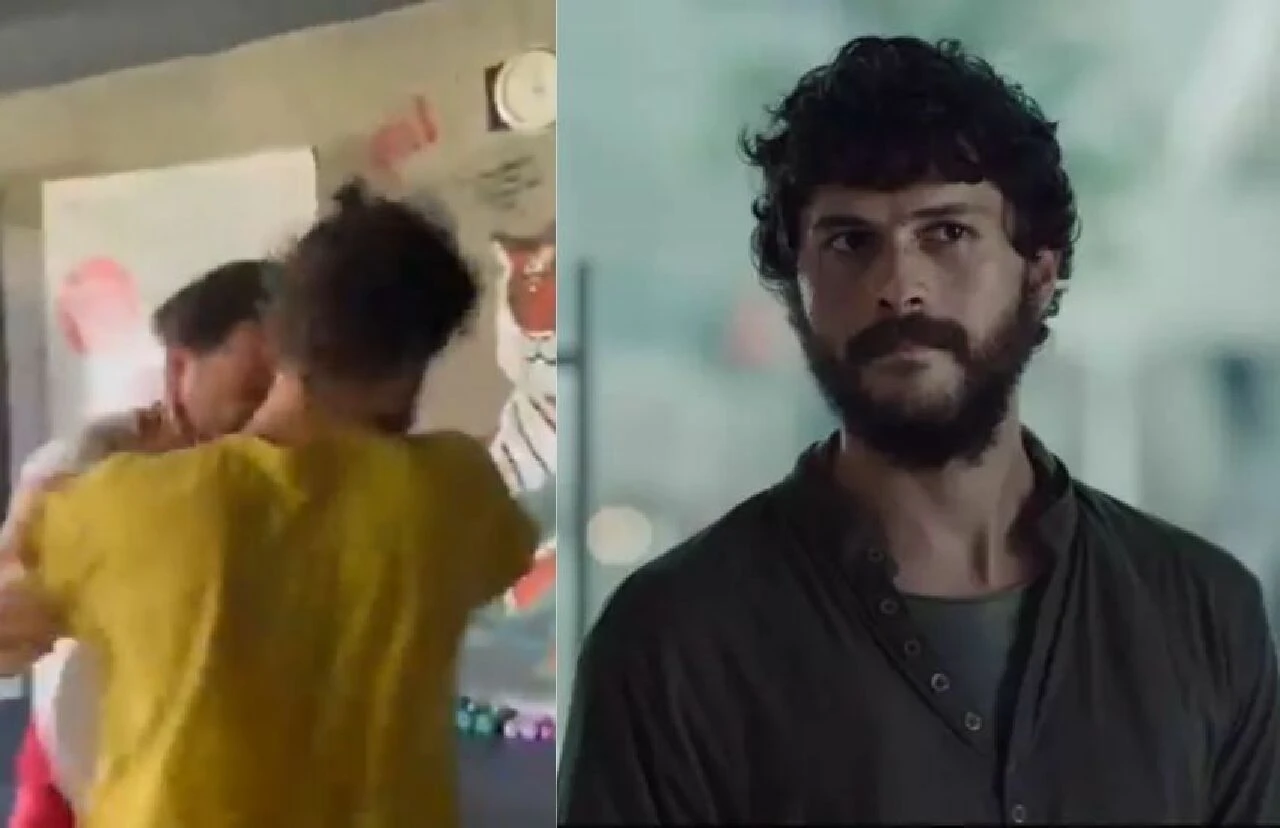 Alperen Duymaz ve Mehmet Günsür’ü görenler yumruk yumruğa kavga etti zannetti! Gerçek çok geçmeden anlaşıldı