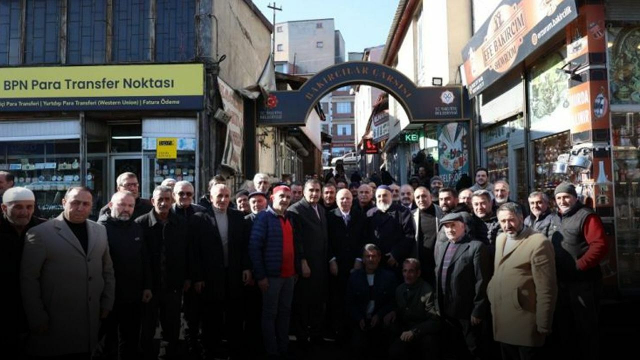 Erzurum Belediye Başkanı Sekmen: Bakırcılar Çarşımızı yenileyeceğiz