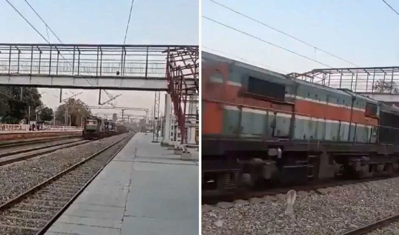 Makinistsiz tren kontrolden çıktı kilometrelerce yol aldı! Yetkililerin ruhu duymadı - 1. Resim