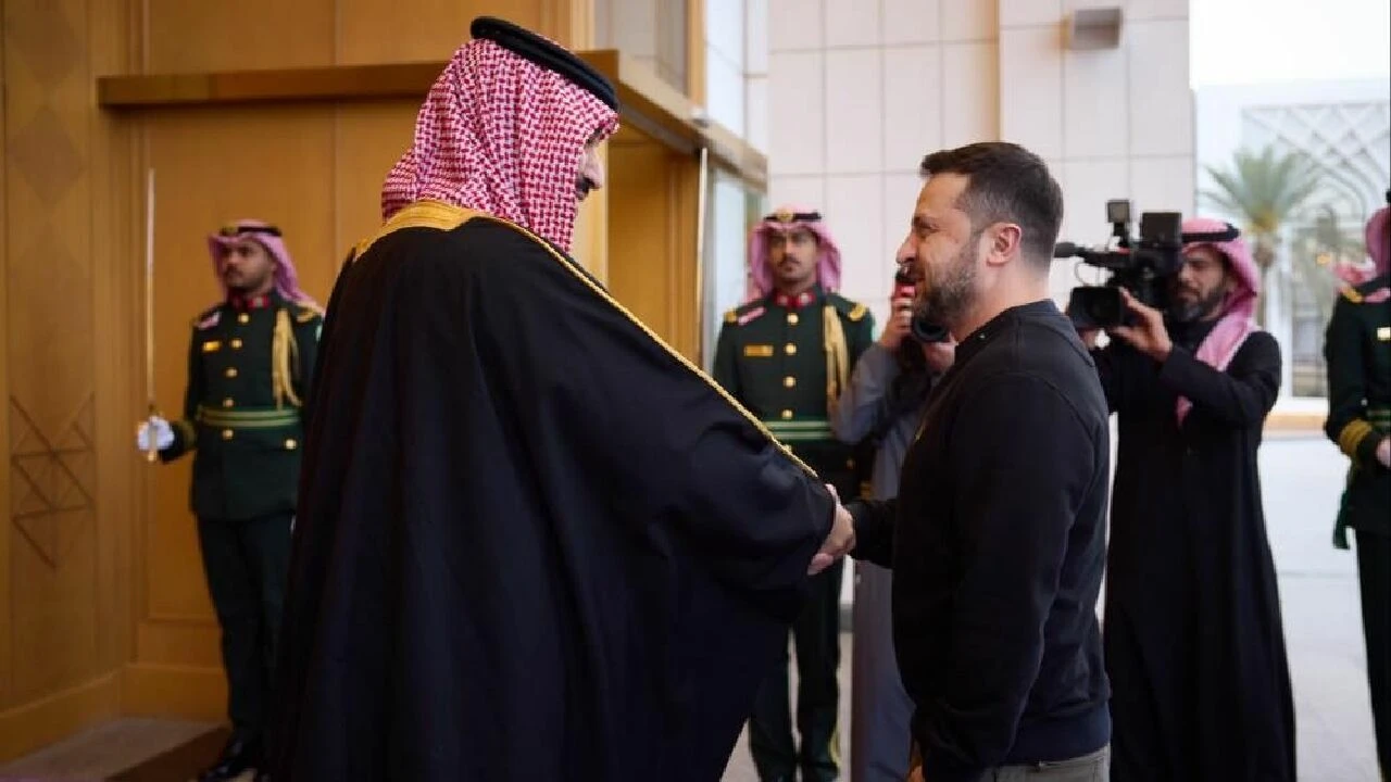 Veliaht Prens Salman ile Zelenskiy arasında görüşme