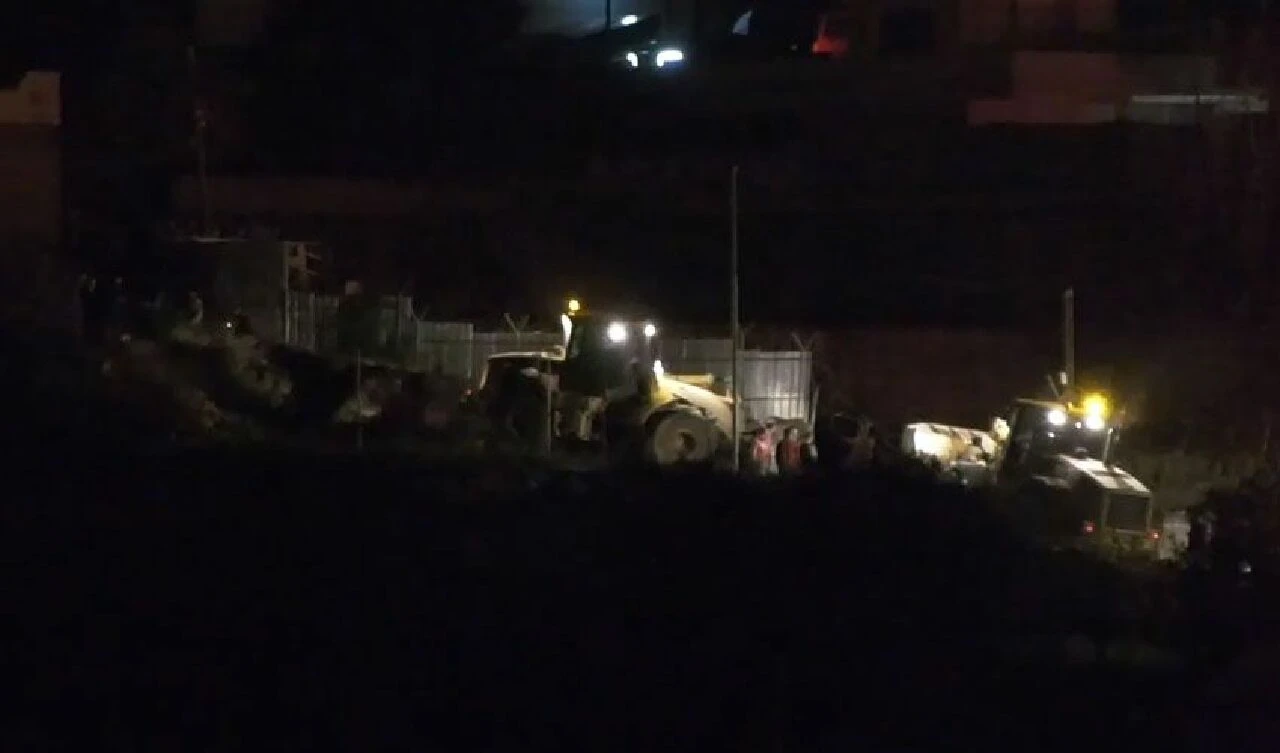 Filistin alevlere teslim oldu! Dumanlar gökyüzünü kapladı - 2. Resim