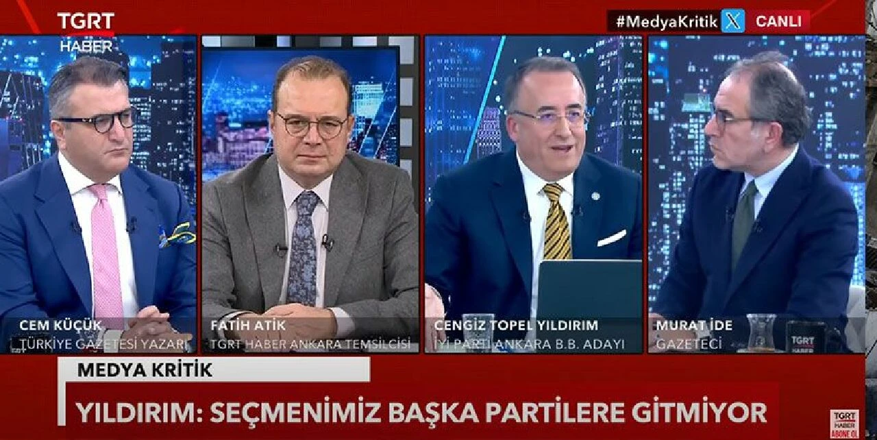 İYİ Parti Ankara adayı Cengiz Topel Yıldırım TGRT Haber'de: Bizde taahhüt olacak