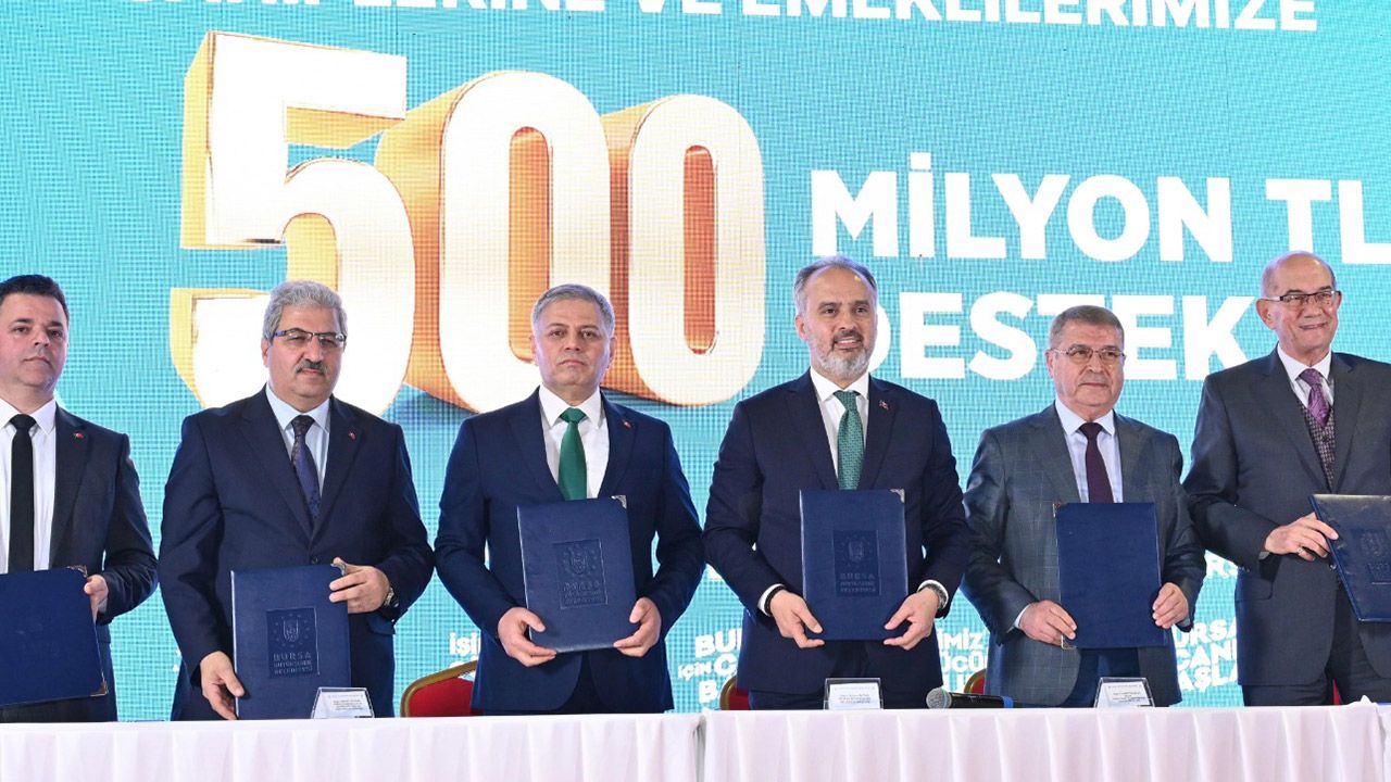 Bursa Büyükşehir’den 500 Milyon TL’lik can suyu