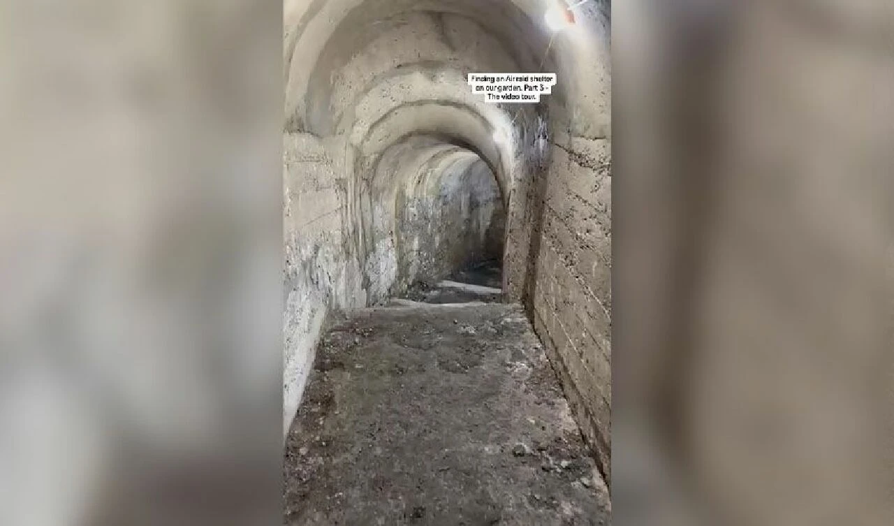 Evin altındaki gizemli yapı! Kazdıkça gerçekler ortaya çıktı