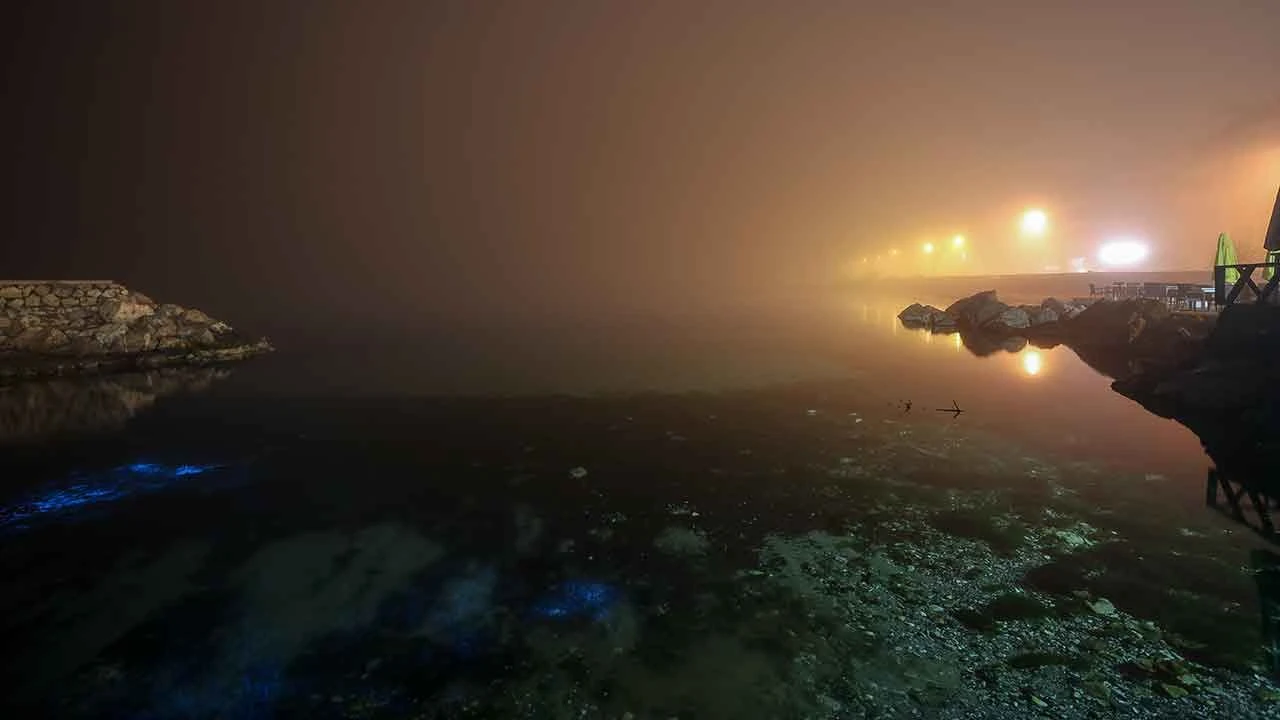 Marmara Denizi'nde ışık patlaması... Gören sahile koştu - 4. Resim