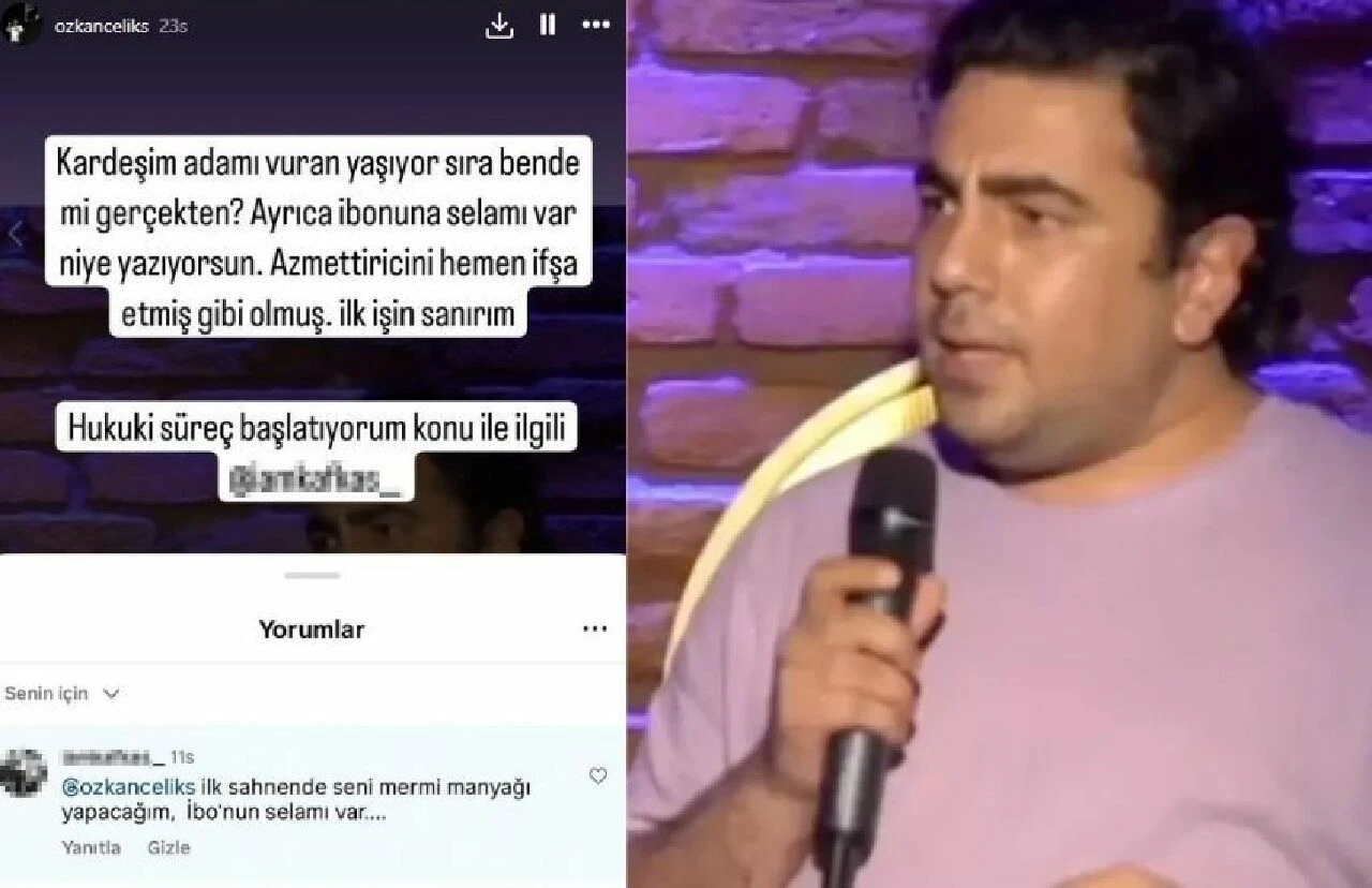İbrahim Tatlıses esprisi başına iş açtı! Komedyen Özkan Çelik, ölüm tehditleri alıyor