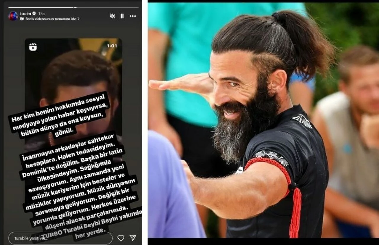 Survivor Turabi dikiş tutturamadı! Bu sefer mikrofonun başına geçecek