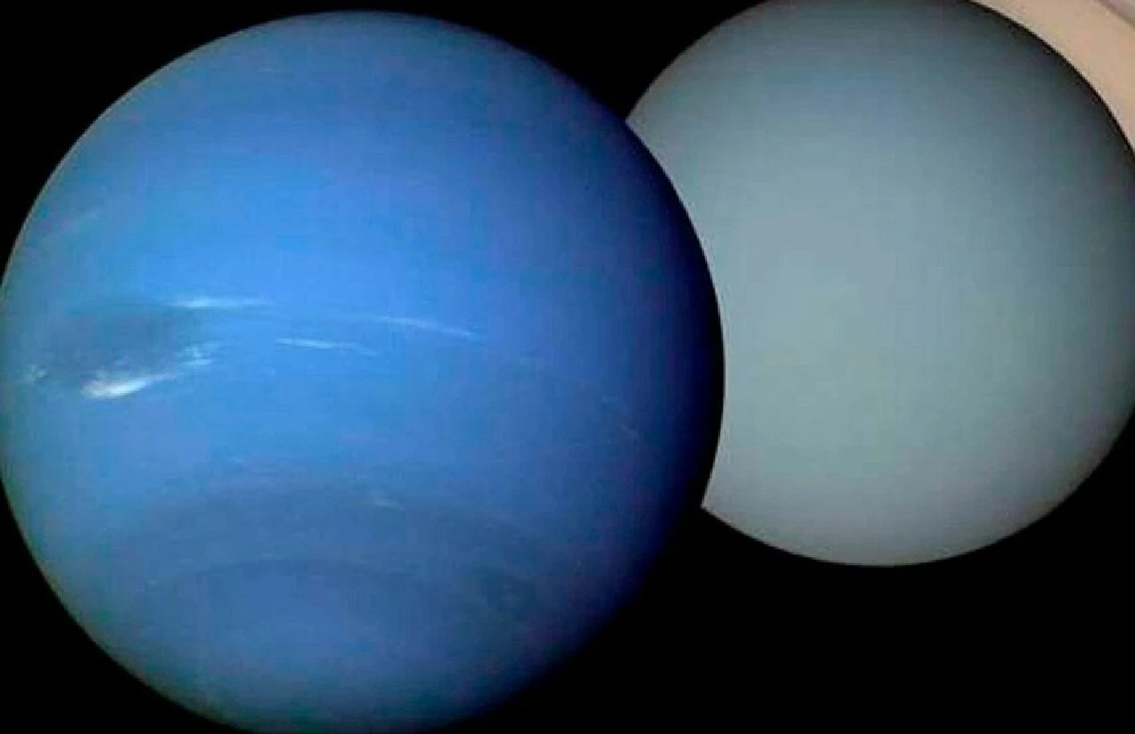 Uranüs ve Neptün'ün çevresinde gizlenen yeni uydular keşfedildi - 1. Resim