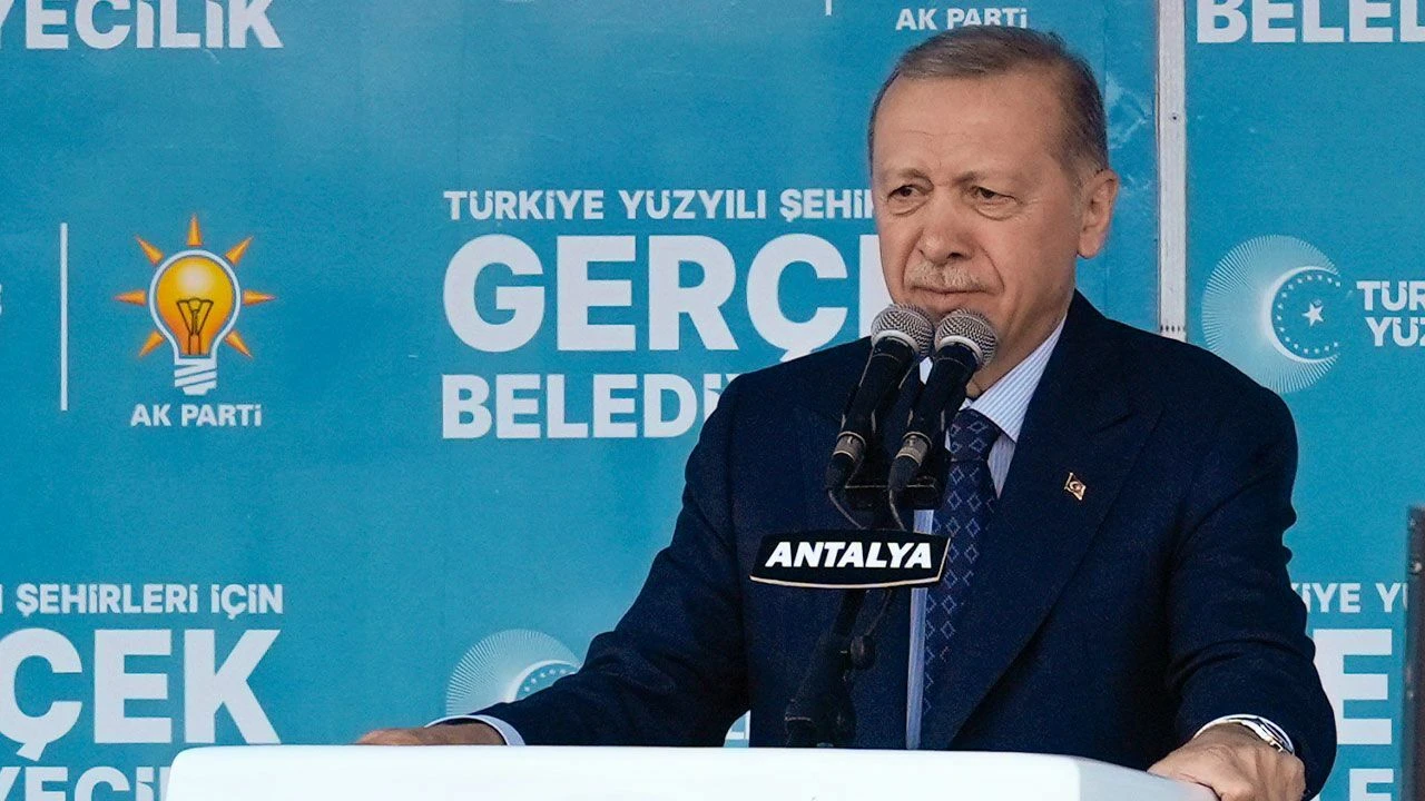 Cumhurbaşkanı Erdoğan'dan Özgür Özel'e 'DEM' tepkisi: Yalan ağızlarına yuva yapmış - 1. Resim