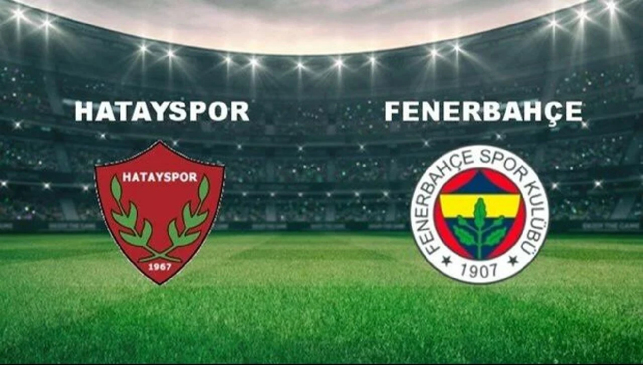 Hatayspor Fenerbahçe maçı bu akşam 19:00'da oynanacak - 1. Resim