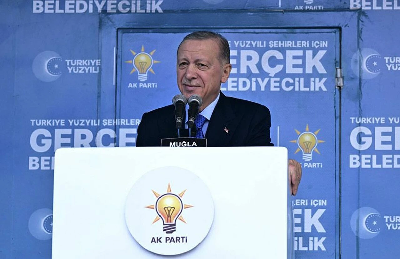 Cumhurbaşkanı Erdoğan Muğla'da vatandaşa seslendi: Milli irade bayramını ilan edeceğiz - 1. Resim