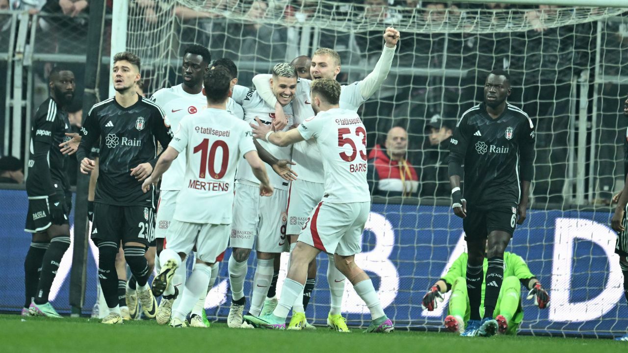 Galatasaray, Beşiktaş maçında tarihinde bir ilki yaşadı