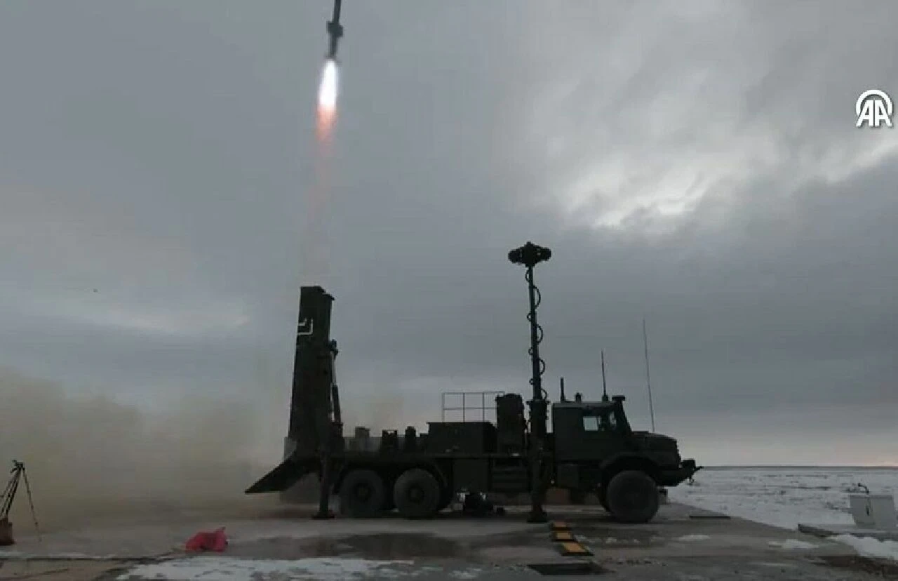 HİSAR-O'nun nefes kesen atış görüntüleri paylaşıldı