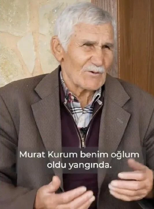 Manavgat'ta evi küle dönen amca, Murat Kurum'u anlattı: İstanbul'a sözü verdiyse o işi yapar - 1. Resim