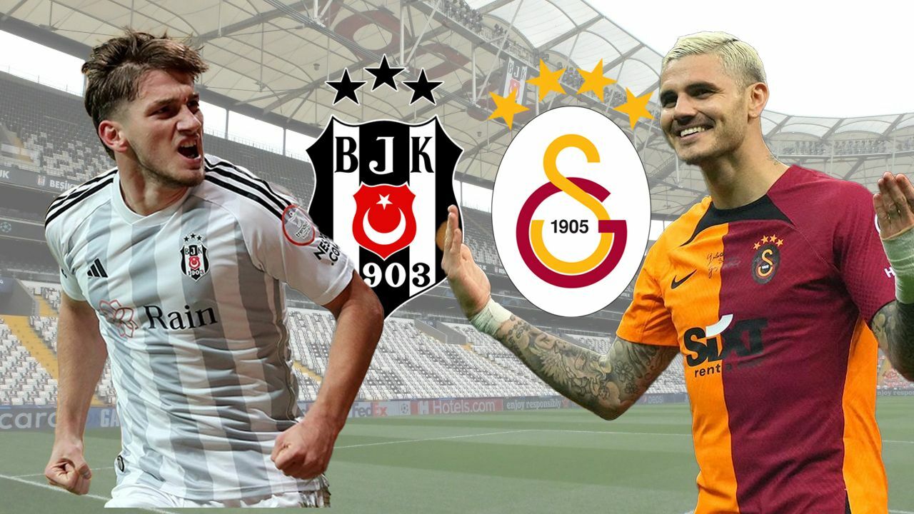 Süper Lig&#039;de dev derbi: Beşiktaş - Galatasaray ilk 11&#039;ler belli oldu