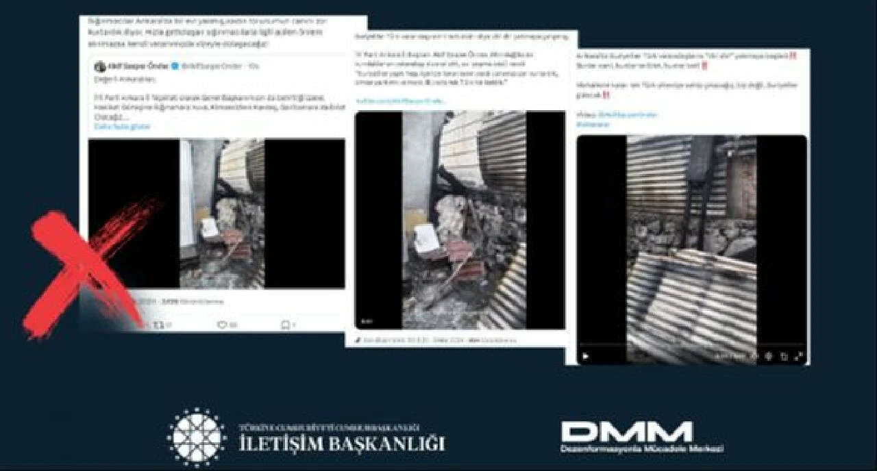 Çaydanlıktan çıkan yangının suçu sığınmacılara atıldı! Bir yalan daha patladı - 1. Resim