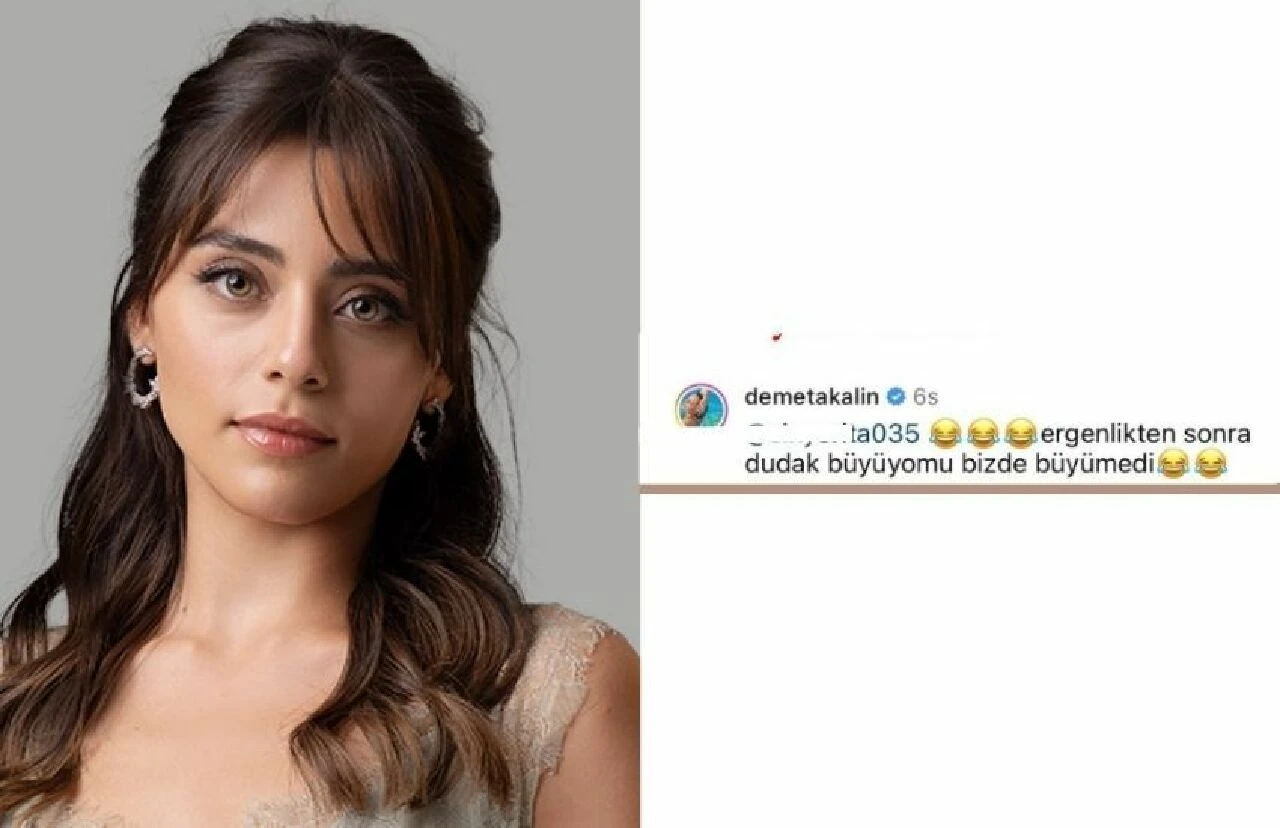 Kızılcık Şerbeti'nin Doğa'sı Sıla Türkoğlu ''Estetiğim yok'' dedi, Demet Akalın'dan cevap gecikmedi