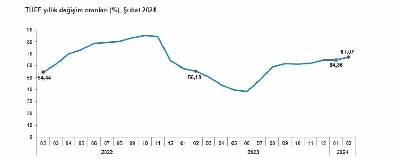 Son dakika! TÜİK açıkladı, şubatta enflasyon beklentileri aştı