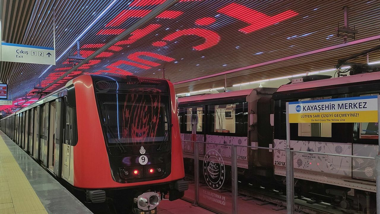 Bakırköy-Bahçelievler-Kirazlı Metro Hattı 10 martta açılacak