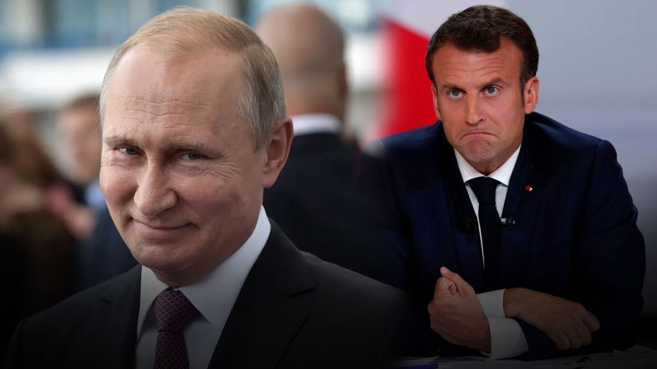 Putin&#039;in nükleer tehdidi Fransız lider Macron&#039;a geri adım attırdı