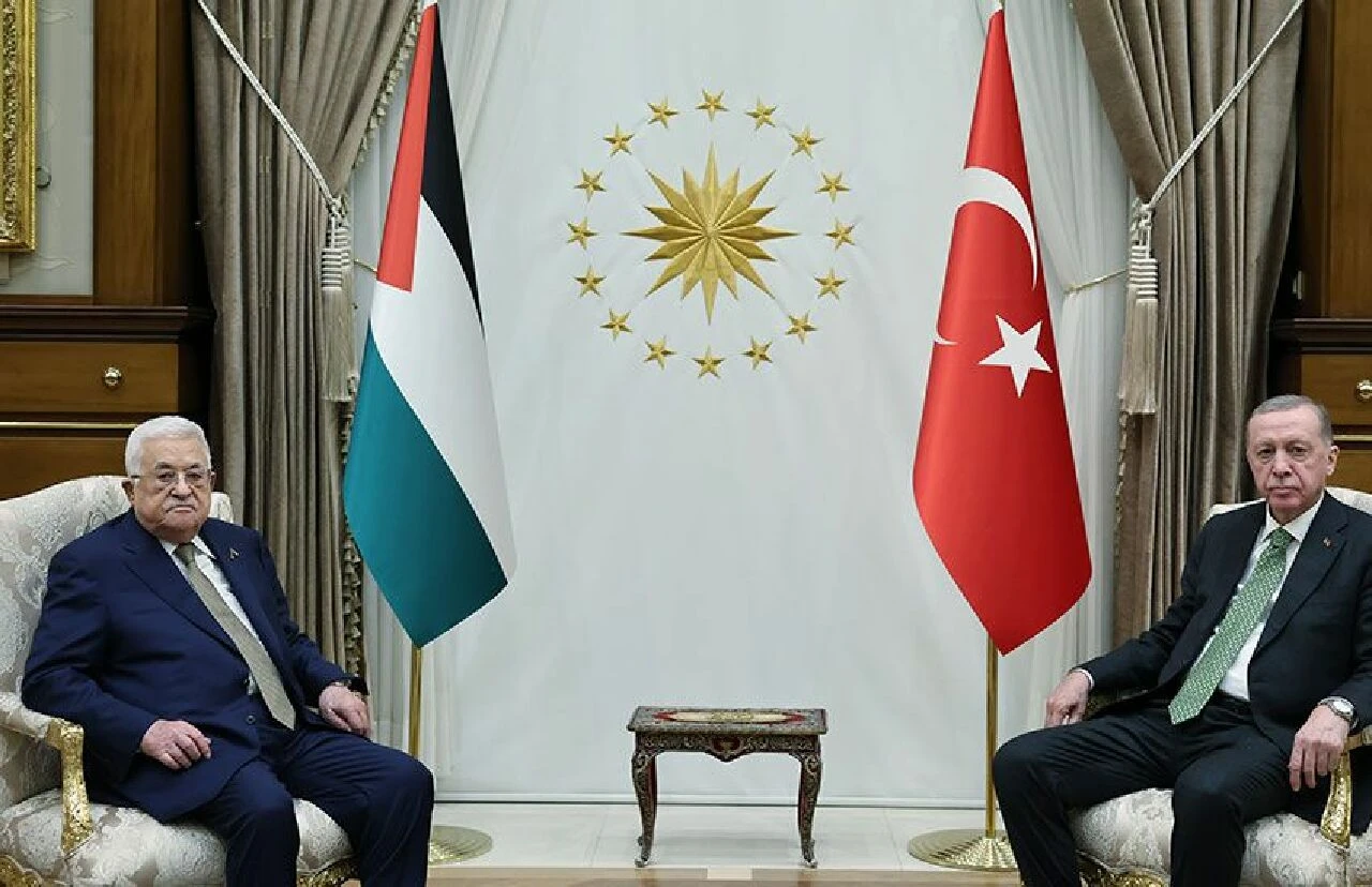 Son Dakika! Cumhurbaşkanı Erdoğan Abbas ile görüştü: İsrail vahşice katliam yapıyor - 1. Resim