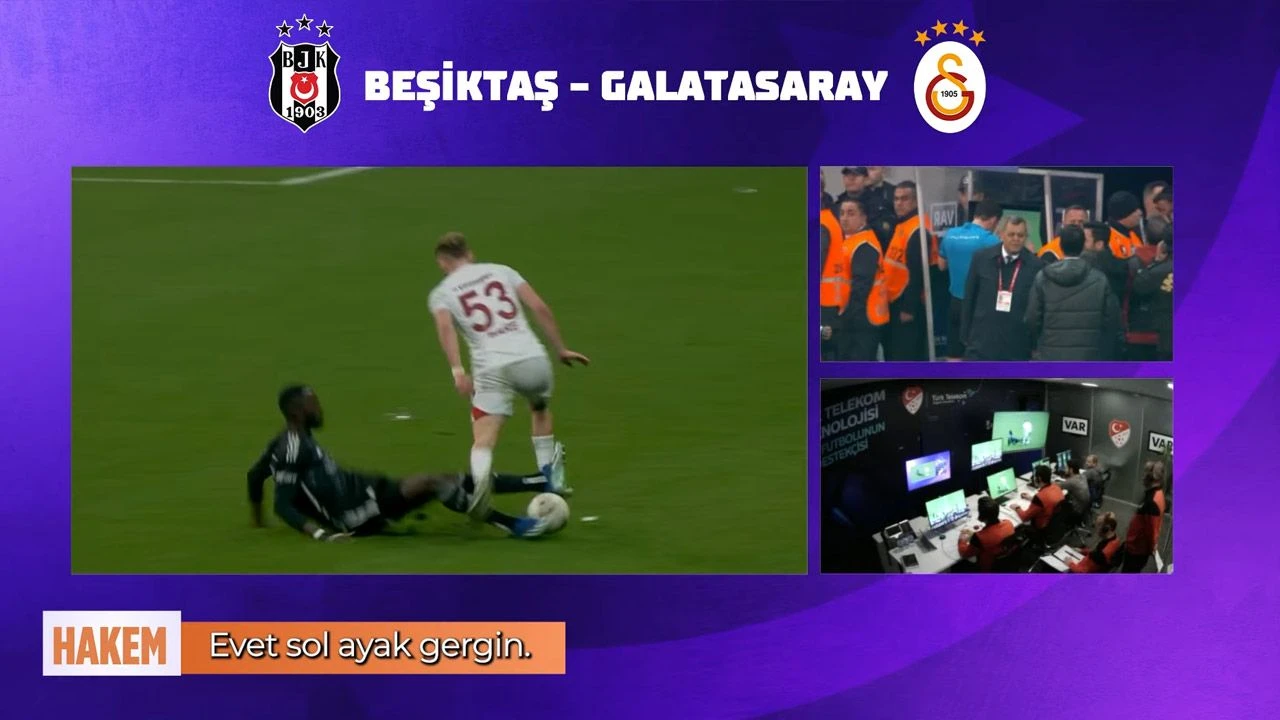 Süper Lig'in 28. haftasına ait VAR kayıtları açıklandı - 1. Resim