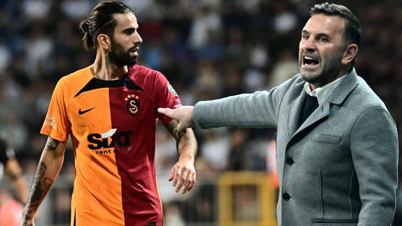 Okan Buruk ile tartışan Sergio Oliveira&#039;nın cezası belli oldu!