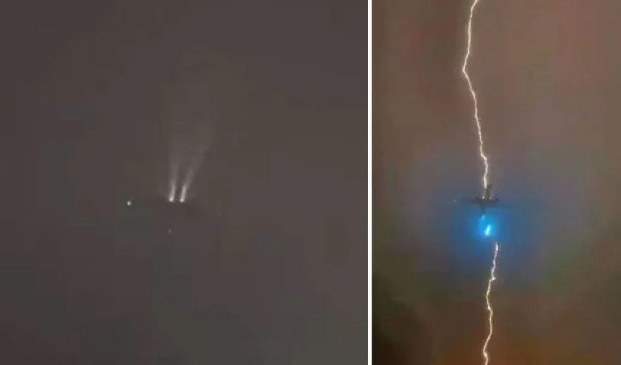 Boeing 777'ye havada yıldırım çarptı! İşte facianın eşiğinden dönüldüğü o anlar - 1. Resim