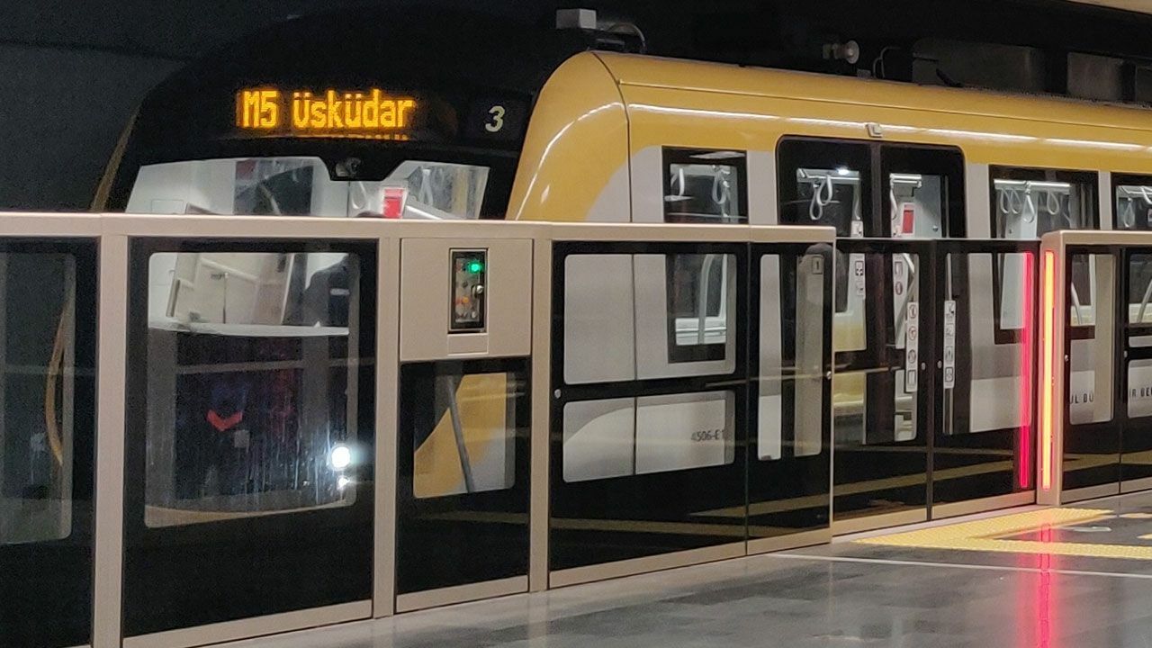 Üsküdar-Çekmeköy metrosunda arıza: Seferler durduruldu